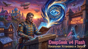 Сказание о Кибер-Руси Локальная установка и запуск DeepSeek v4 Flash