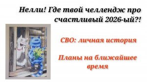 СВО: личная история / Планы /Часть 1