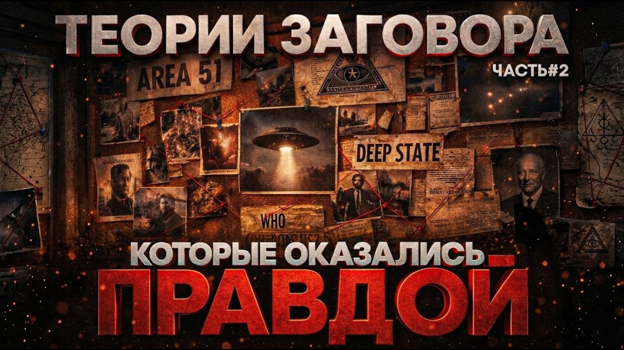 ТЕОРИИ ЗАГОВОРА, КОТОРЫЕ ОКАЗАЛИСЬ ПРАВДОЙ. ЧАСТЬ #2 (Иностранное мнение) СТЕБЛОВ (Молдавия)