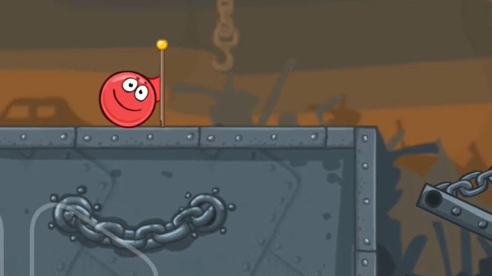 Красный шар.