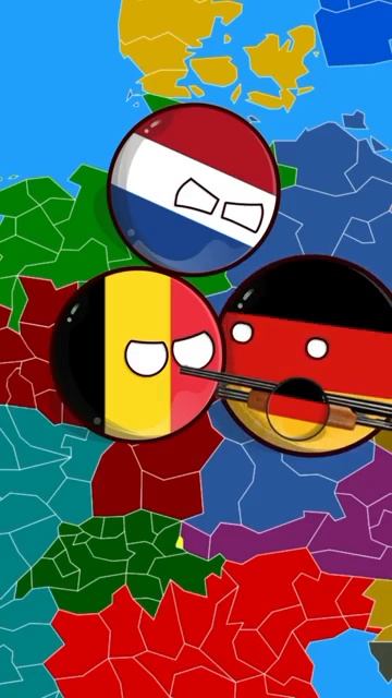 Германия расширяется (второй части не будет извините) #countryballs #сваты6 #memes