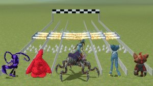 Поппи Плейтайм Какой монстр сможет победить в невозможной гонке?