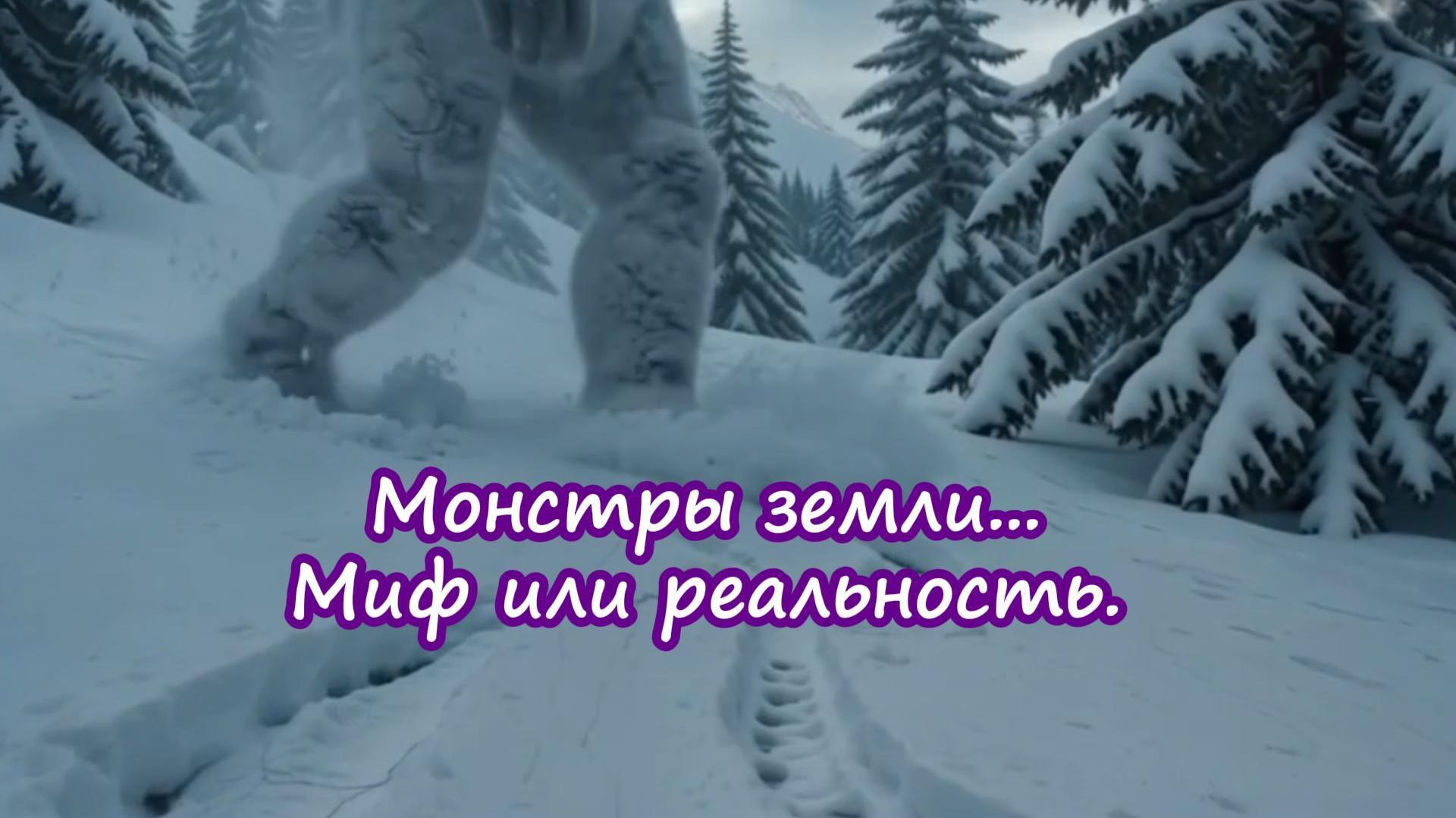 Монстры планеты Земля: миф или реальность?