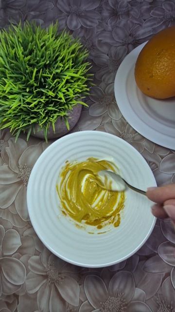 Самая простая отбеливающая и омолаживающая маска