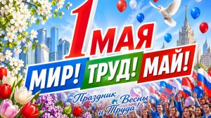 Мир! Труд! Май! — праздничная песня к 1 Мая