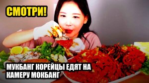 Мукбанг. Корейцы едят на камеру. 🔥 остро / очень остро