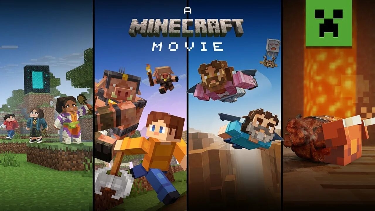 adventure deeper into a MINECRAFT MOVIE