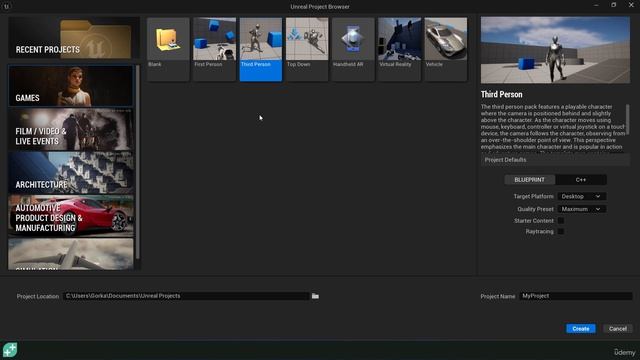 2 - Project Creation