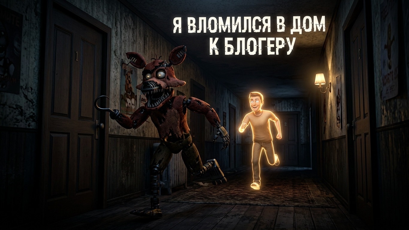 Я Вломился В Дом Блогера - Побег от Блогера