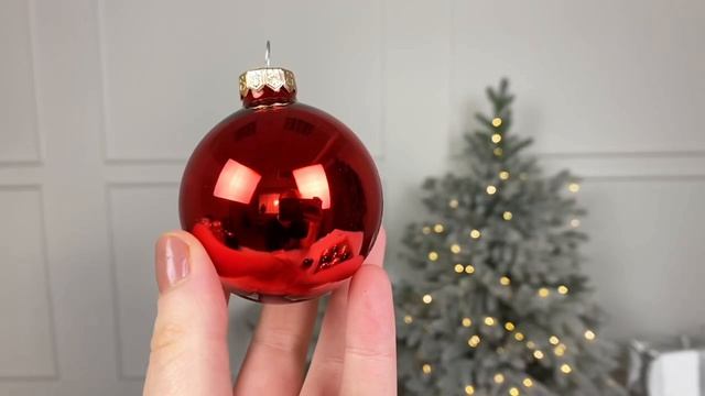 Набор стеклянных шаров Коллекция ГРАНД КАФЕ, глянцевые и эмаль, 60 мм, 20 шт., 142212