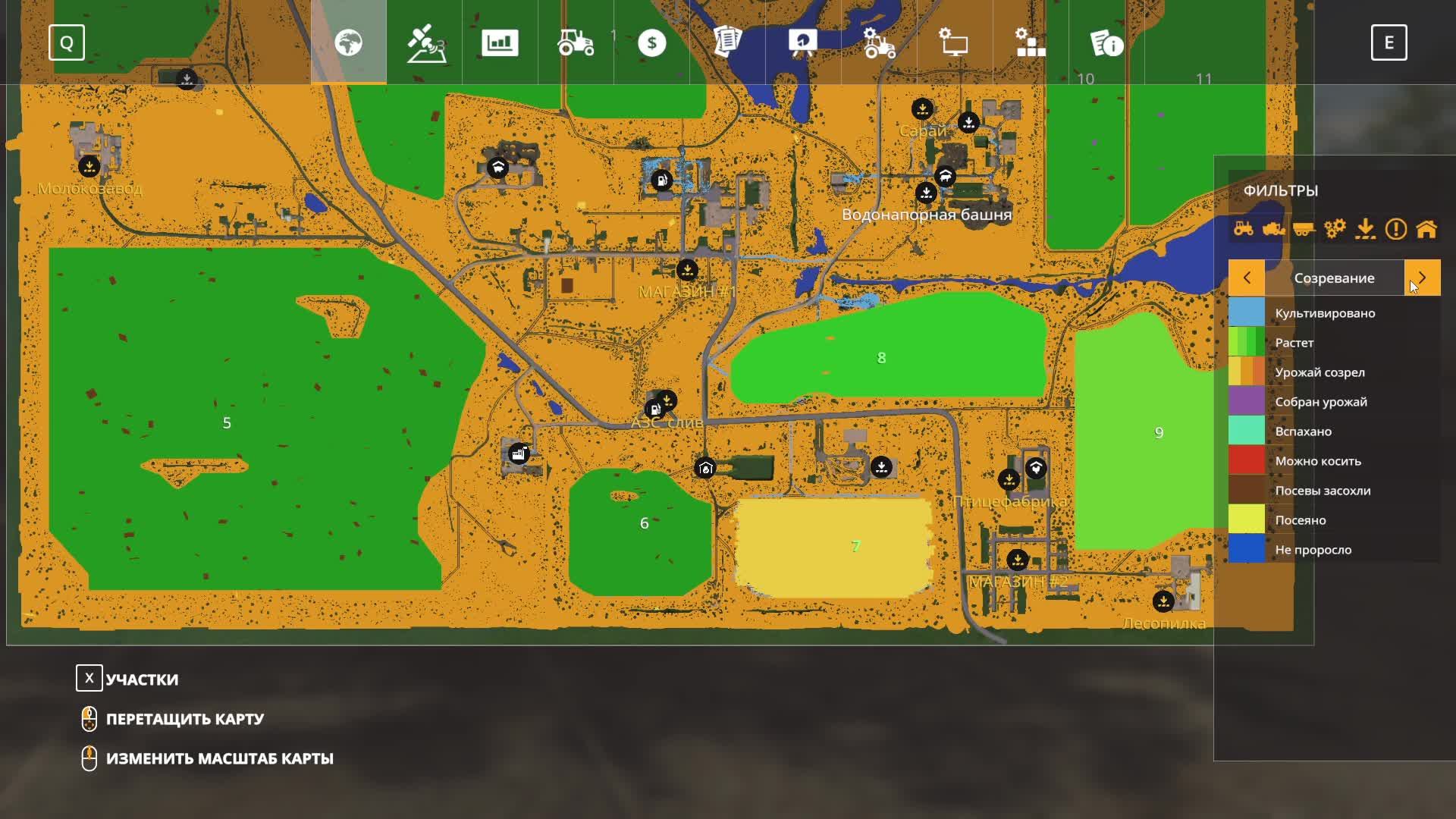 61 FS19 Карта Рассвет