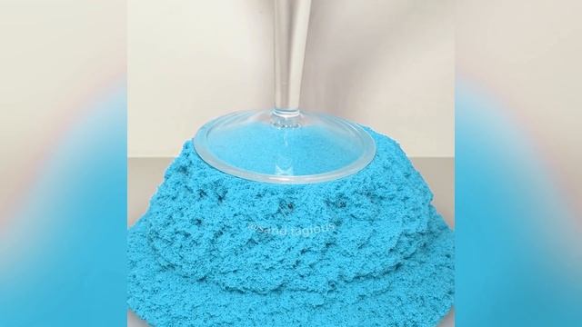 Очень расслабляющее ASMR 226 Приятный кинетический песок