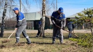 Субботники по санитарной очистке территорий в Тетюшском районе продолжаются
