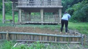 Leave The Noisy City To The Countryside Ground Yard -Alone Build a 2-Story Bamboo House [get.gt]