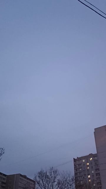 Холодный вечер 22 апреля 2026 г