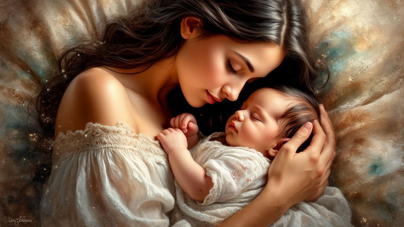 Колыбельная. Слова Л. А. Седиченко. Генерация музыки, голоса в И. И. И монтаж видео тоже.