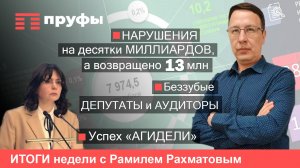 Нарушения на десятки миллиардов, а возвращено 13 млн, беззубые депутаты и аудиторы, успех «Агидели»