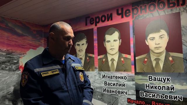 Открытый урок в ПЧ г. Щелкино ГКУ РК «Пожарная охрана Республики Крым»