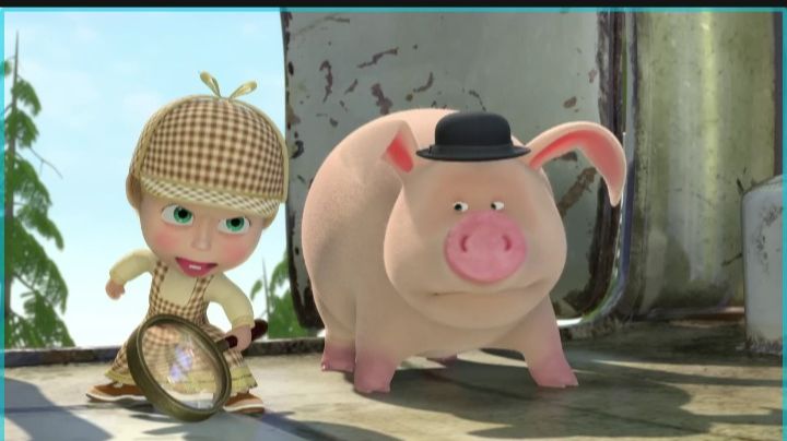 Маша и Медведь Следствие ведёт Маша!! ( Второй часть) , первый часть в канад