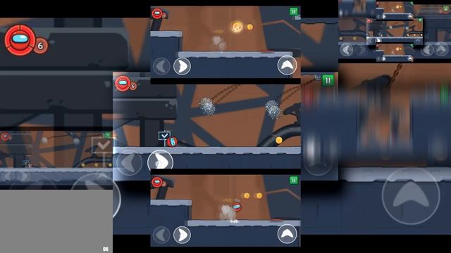 Roller Ball 6 - Red Ball W Stroju Z Among Us I Walka Z Bossem Odc 6 Gry Na Telefon BlueJane Scan Has