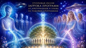 24.04.2026 Групповая сессия Активация родовых программ через Арктурианцев и Плеяд