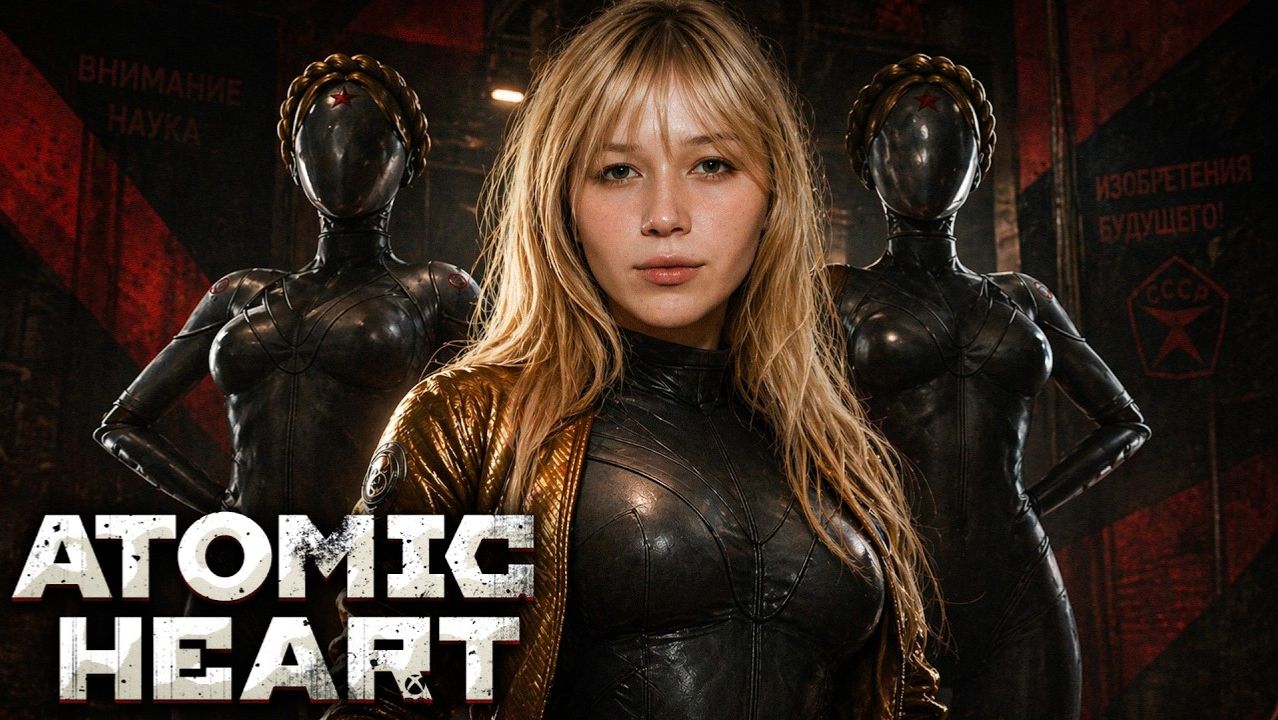 МОРФИ ПОПАЛА В СССР БУДУЩЕГО - Atomic Heart 1