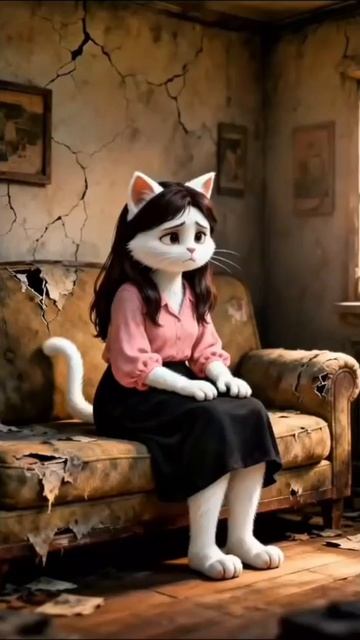 Балерина #Доход на таких видео, ссылка в описании #Котики️ #нейромульт #Мурр #котик #Огогого #Коты #