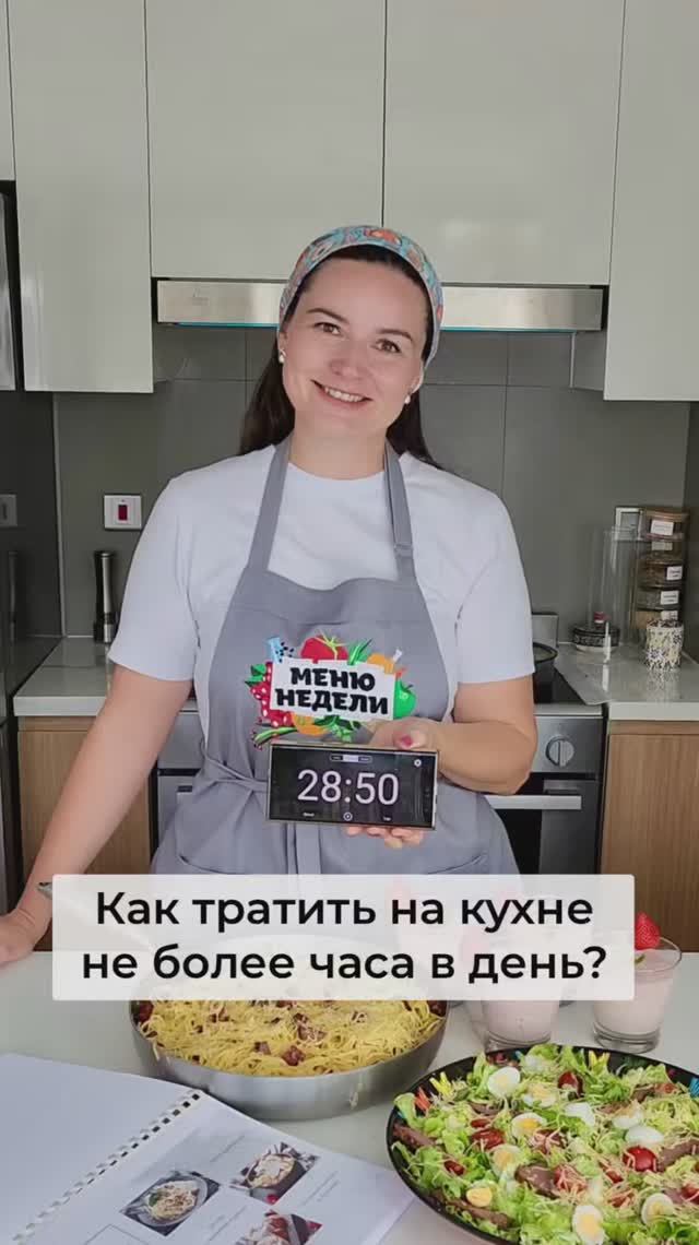 Сколько времени вы тратите на кухне каждый день?