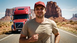 КАК ВЫЖИВАЕТ РУССКОЯЗЫЧНЫЙ ДАЛЬНОБОЙЩИК НА ЗАГНИВАЮЩЕМ ЗАПАДЕ.  Поймали с дроном,  дерево 3200 лет