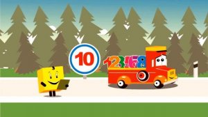 Машинки мультики, учим цифры, учимся считать. Развивающие мультики, мультики про