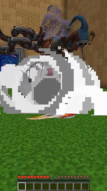 All Goo Goo GaGa Monsters VS The Prototype Chapter5! #minecraft #meme #shorts #googoogaga #prototype