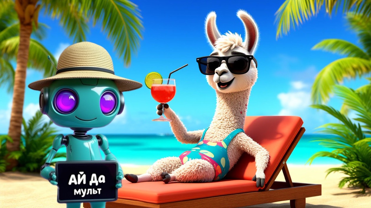 АЙ да мульт - Лама. Мультик про ламу. Песенка про ламу