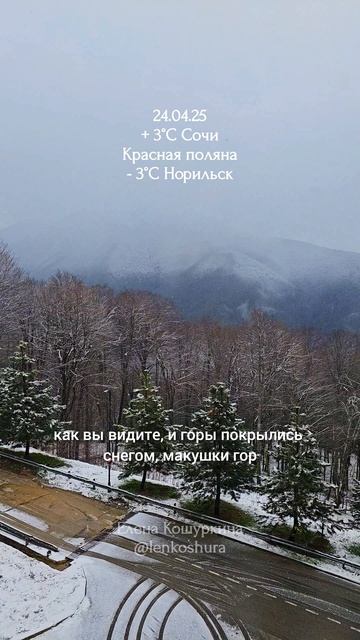 24.04.26, Сочи, Красная поляна