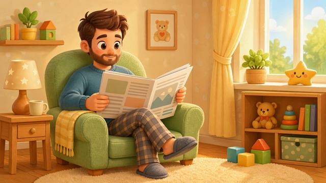 Папа па-па-па — песенка для малышей | учим слова | развивающая песня 0–1 года