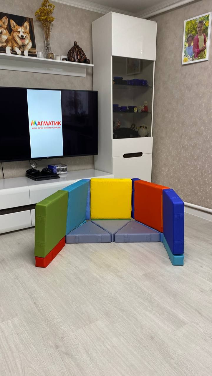 Строим Октаэдр 4/6 из конструктора Магматик