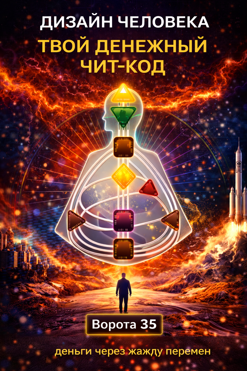Ворота 35 в Дизайне Человека — деньги через жажду перемен 🌍