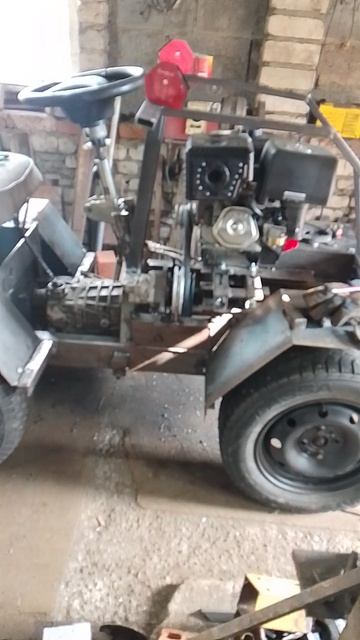 сборка минитрактора