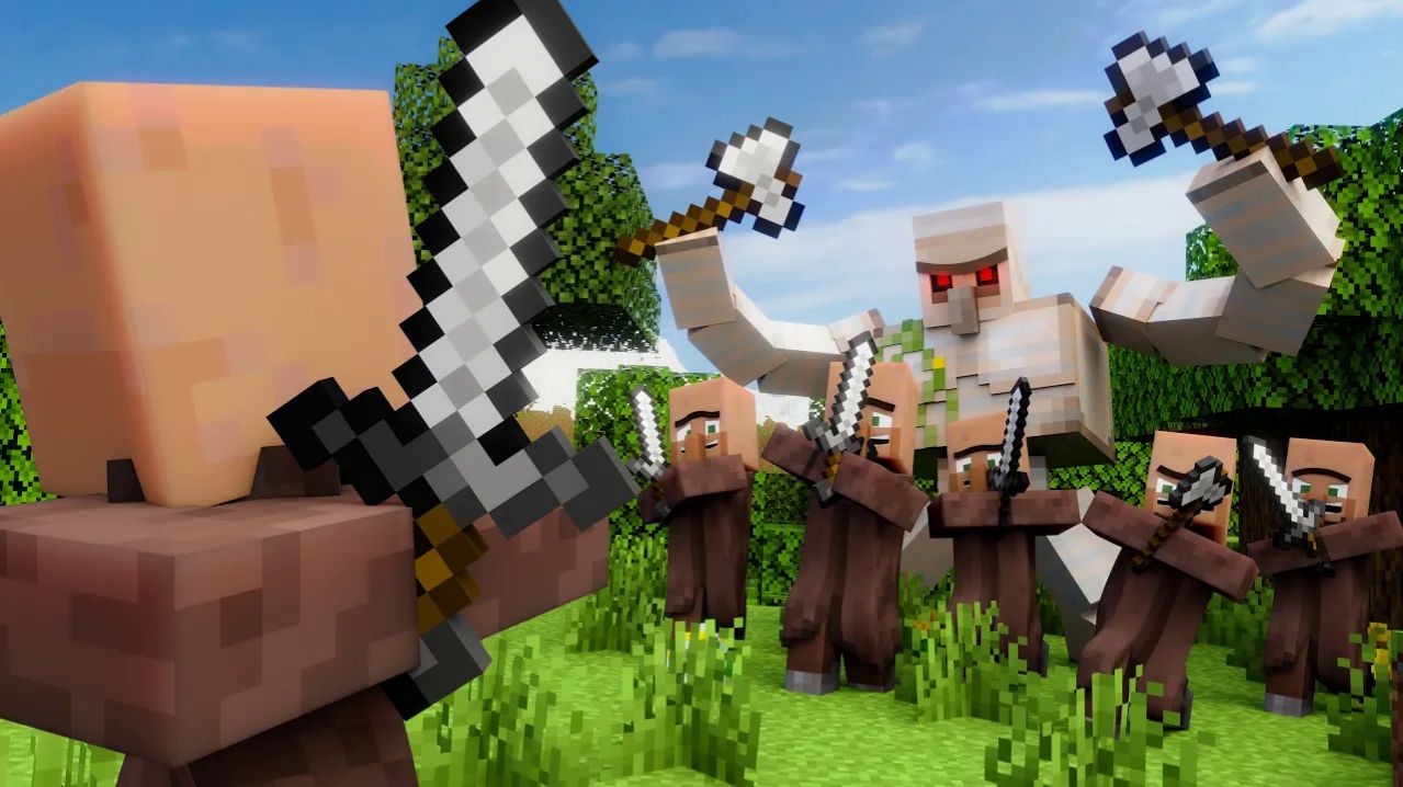 Судьба жителя: один против многих в мире Майнкрафт