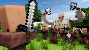 Судьба жителя: один против многих в мире Майнкрафт