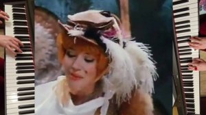 Какое небо голубое (из к/ф "Приключения Буратино") /ансамбль в 4 руки