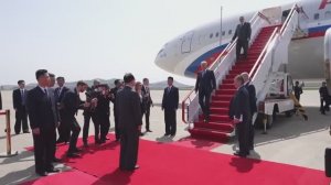 Председатель Государственной Думы РФ Вячеслав Володин прибыл в Пхеньян КНДР, 25 апреля 2026 года