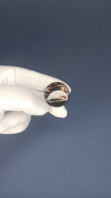 Пуговицы темно- коричневые (размер №44), Артикул 02570