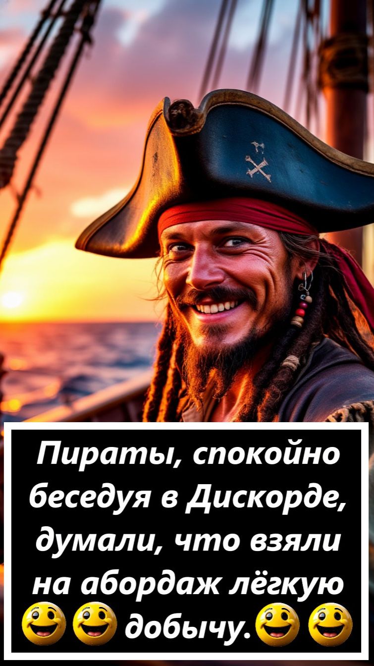 Пираты, спокойно беседуя в Дискорде, думали, что взяли на абордаж лёгкую добычу.