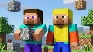 У кого что, а МЫ на одном блоке в майнкрафте! #4