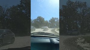 шаумянский перевал едем