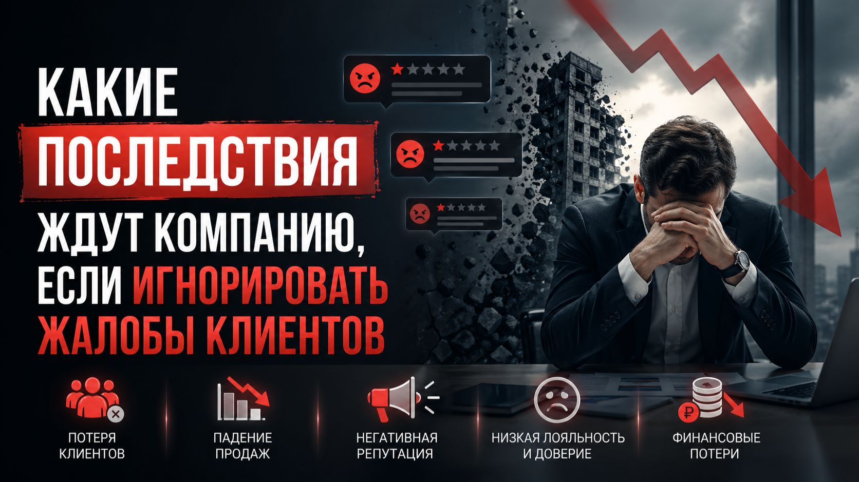 Какие последствия ждут компанию, если игнорировать жалобы клиентов