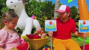 Что тонет , а что плавает  — Крутые эксперименты Криса