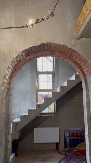 Продолжаем штукатурные работы