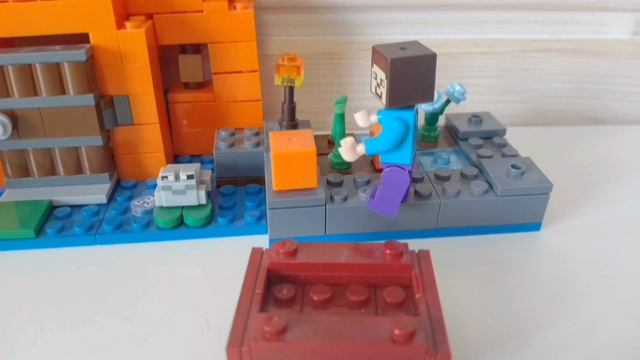 майнкрафт анимация дом ведьмы