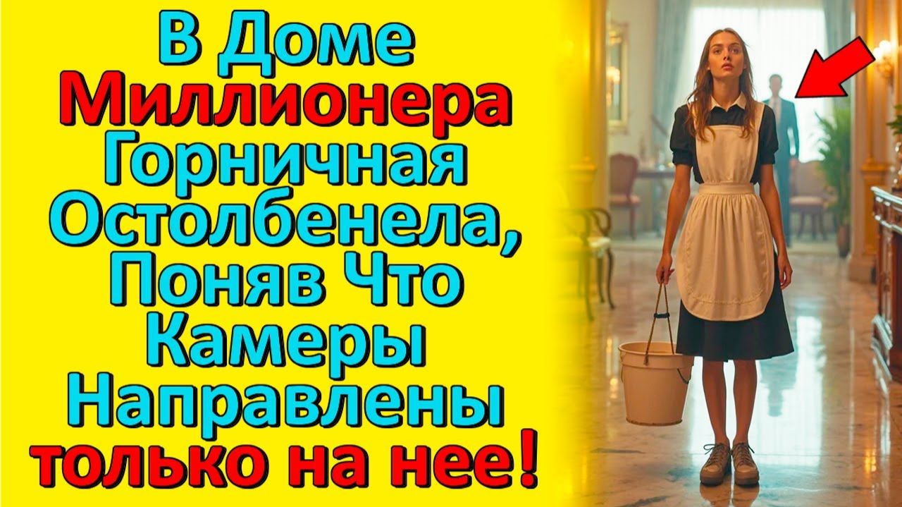 В Доме Миллионера Горничная Остолбенела, Поняв Что Камеры Направлены только на нее!